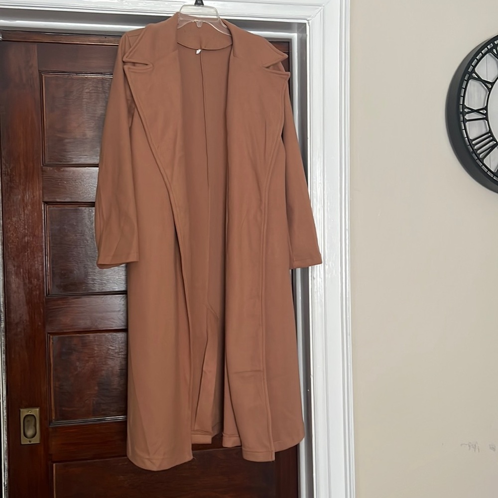 Tan Peacoat